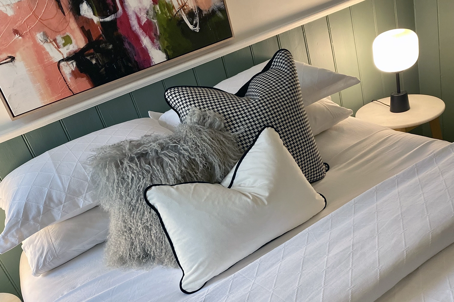 Master bedroom detail